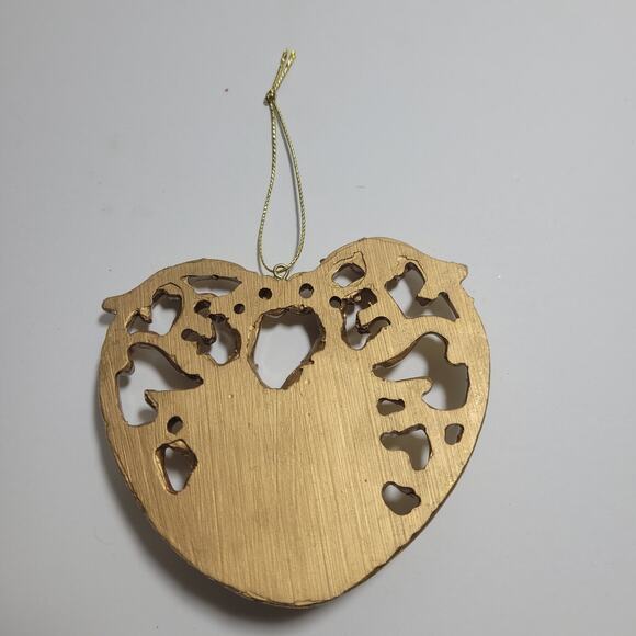 Glitter Gold Painted Wise Men Christian Nativity Celebration Christmas Ornament - Picture 3 of 3